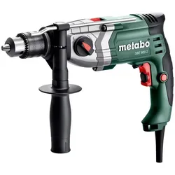 Metabo, Bohrmaschine + Akkuschrauber, Schlagbohrmaschine SBE 800-2 (601744510) Kunststoffkoffer (Schlagbohrmaschine)