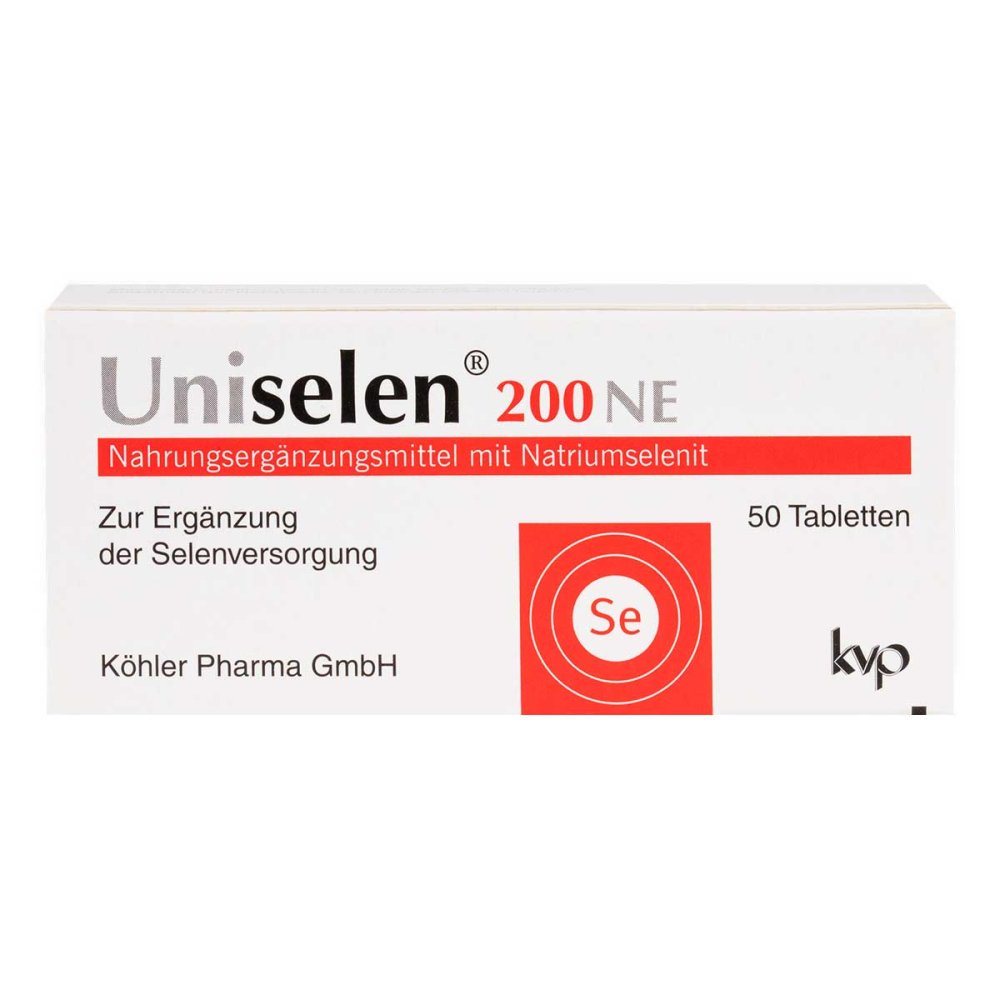 Köhler Pharma GmbH Uniselen 200 Ne Tabletten 09213223