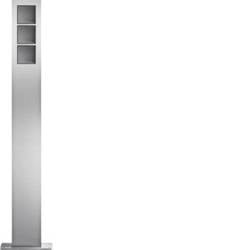 Hager REM403X Standsäule Silber