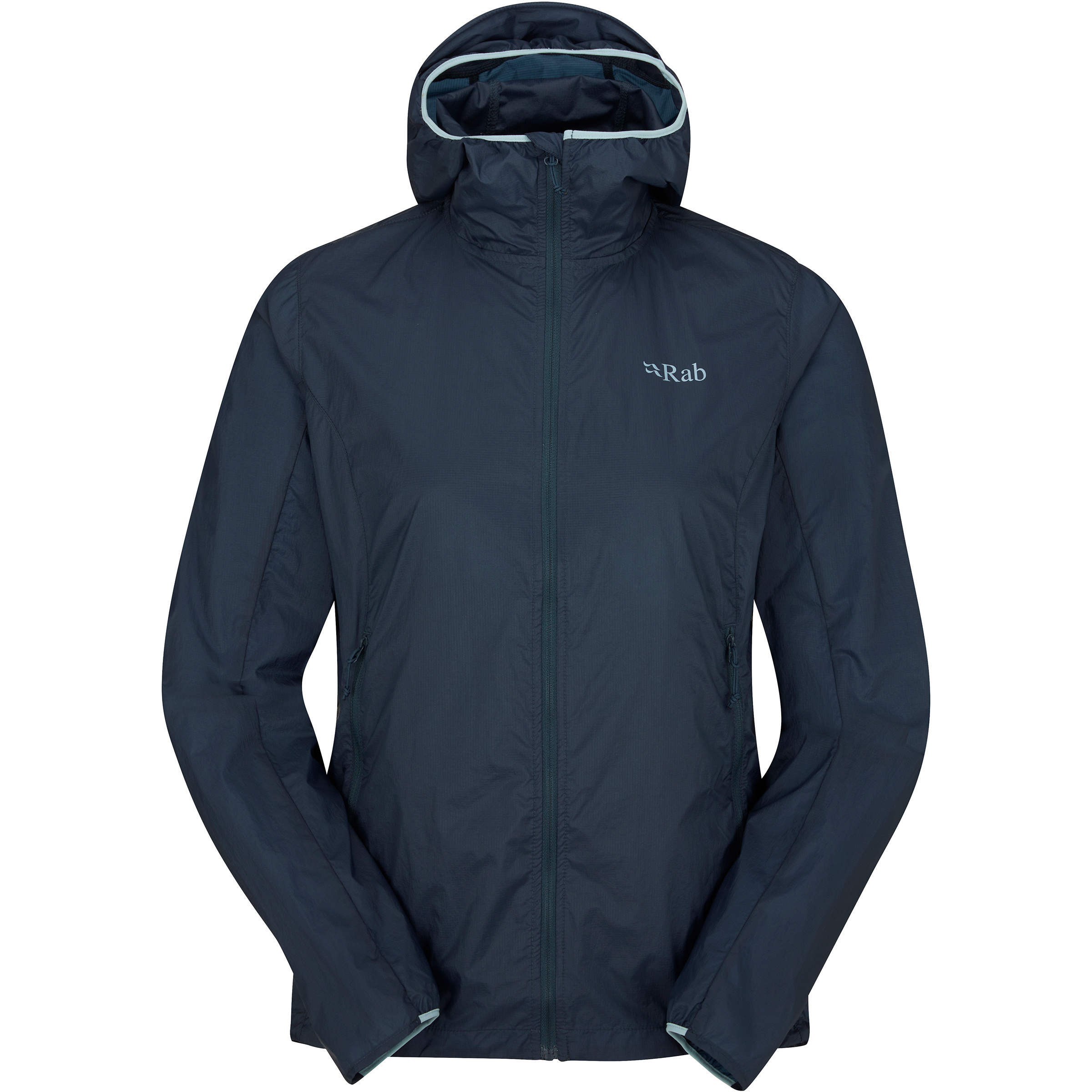 Rab Vital Damen Windbreaker blau Größe XS Trekking Winddicht Wasserabweisend