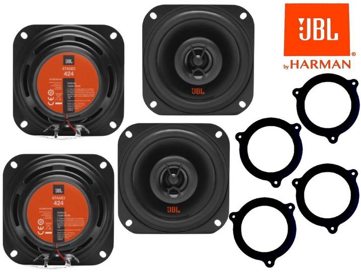 DSX JBL Lautsprecher System Set Tür vorn + hinten für Auto-Lautsprecher (50 W)