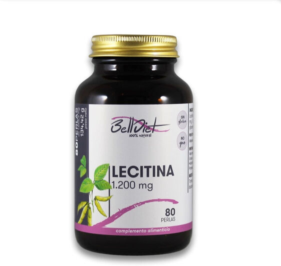 Belldiet Lecitina de Soja 1200mg 80 Perlas