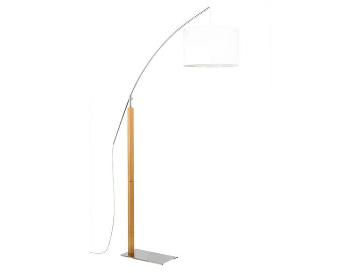 Lampadaire design en bois beige