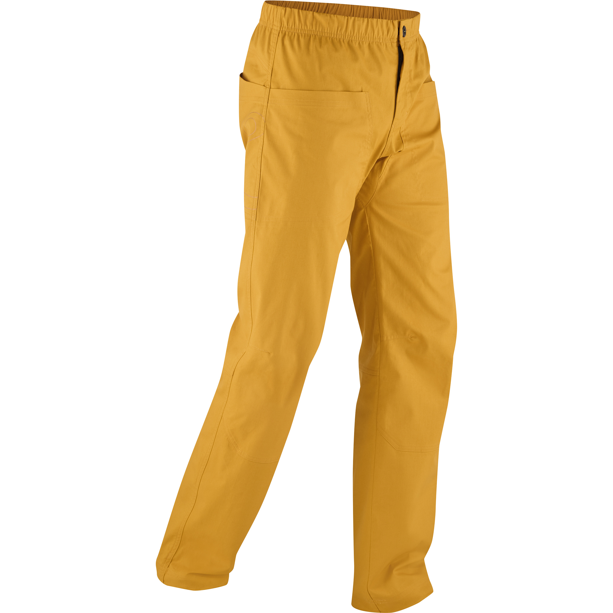 Edelrid Dome Hose Herren Kletterhose gelb Größe L Bouldern Hautfreundlich