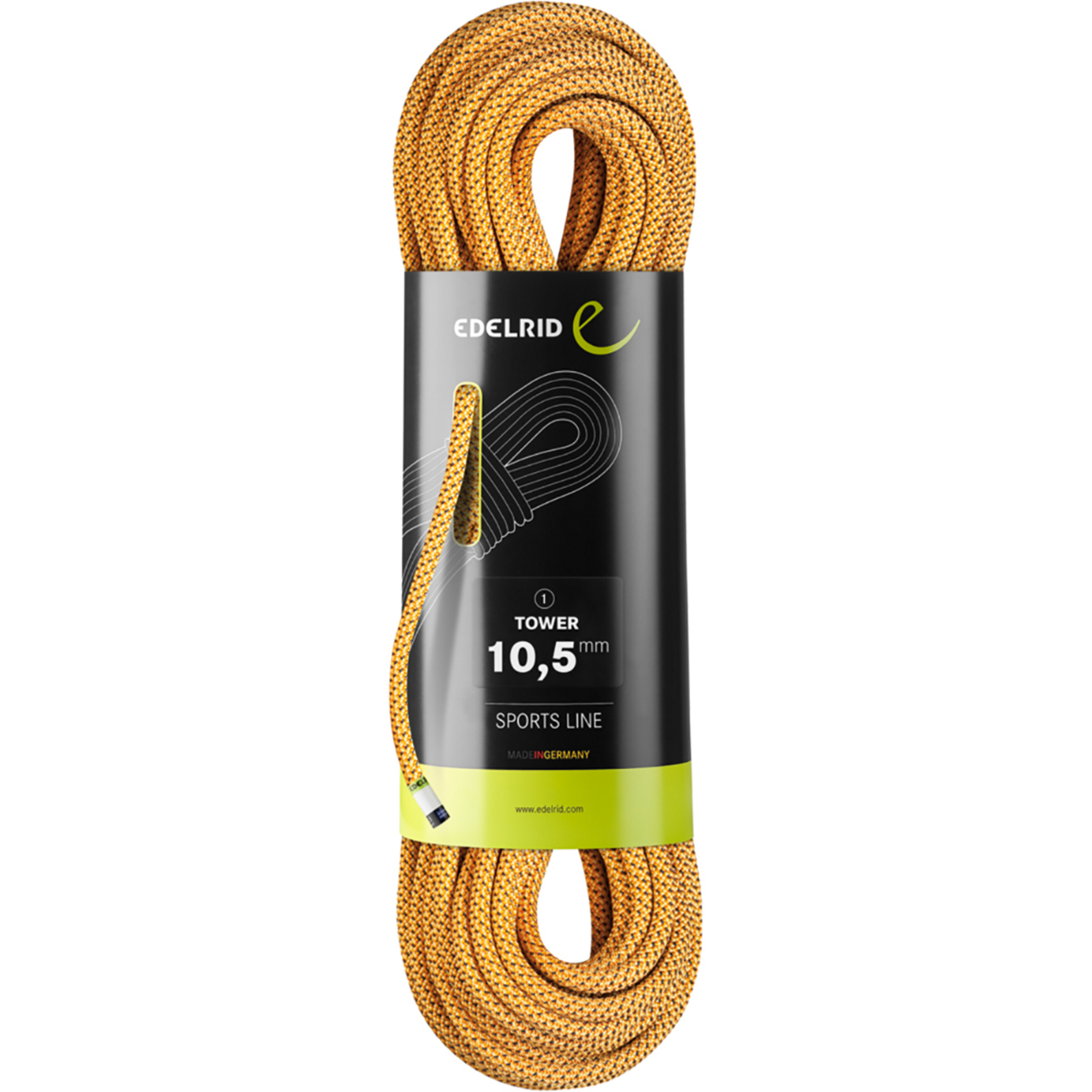 Edelrid Tower 10.5 Kletterseil Kletterseile rot Größe 40M Sportklettern
