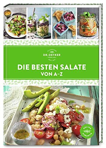 Dr. Oetker Verlag - Die besten Salate von A–Z (A-Z Reihe) - Preis vom 06.10.2026 07:26:00 h