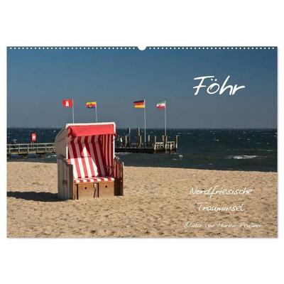 Föhr - Nordfriesische Trauminsel (Wandkalender 2027 DIN A2 quer), CALVENDO Monatskalender
