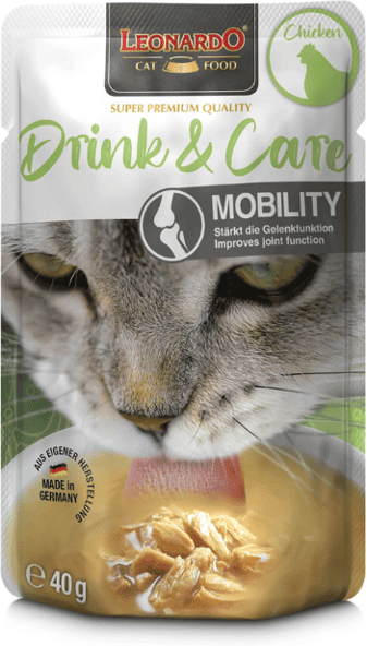 Leonardo Sobre Drink Care Mobility Frango 20 un x 40g