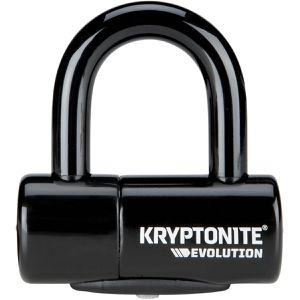 Kryptonite Bremsscheibenschloss Evolution, mit Erinnerungskabel, schwarz, Sicherheitslevel 8
