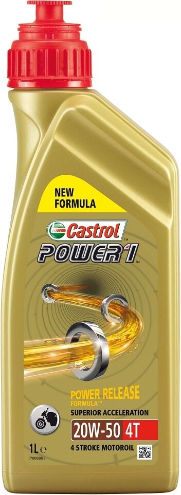 Castrol Motoröl Power1 4t 20w-50 (1l) 15049a 1l