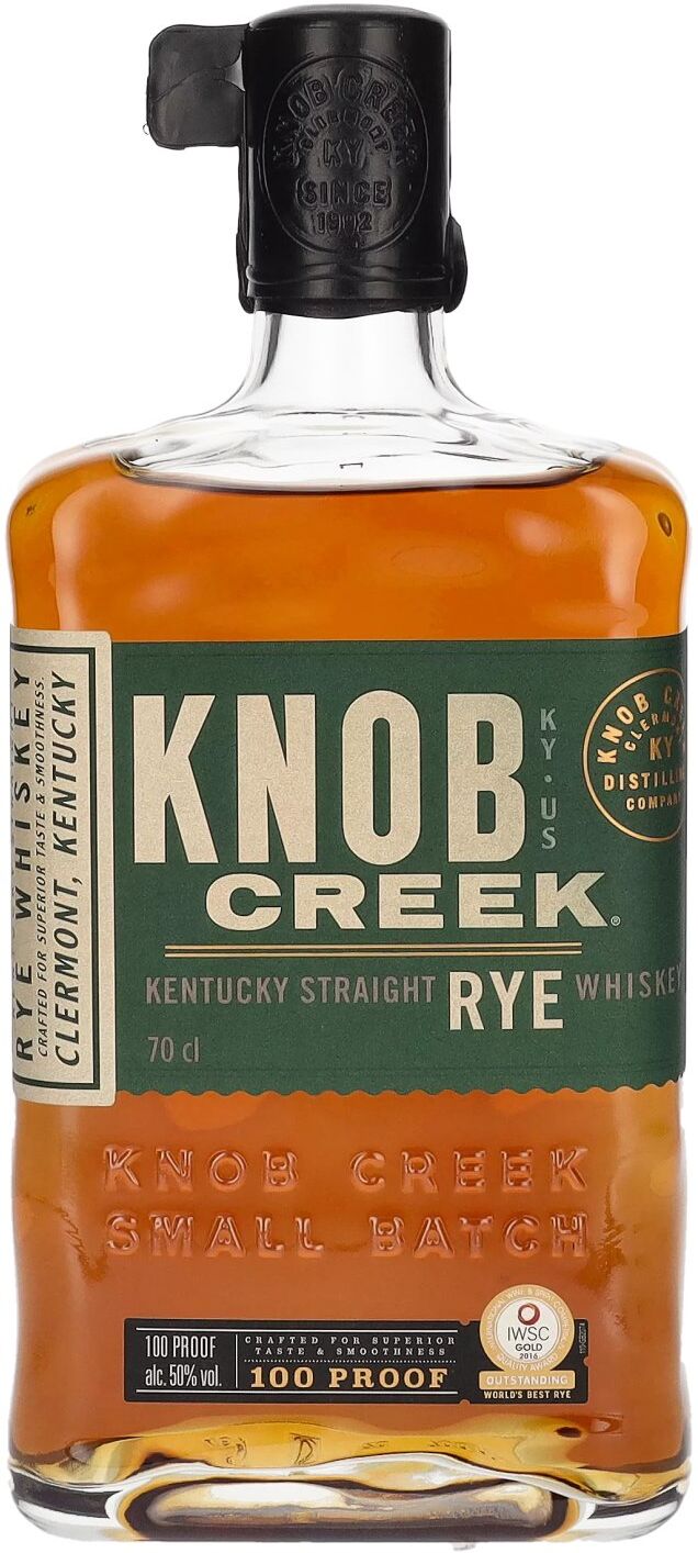 Knob Creek Kentucky Straight RYE Whiskey Small Batch 50% Vol. 0,7l