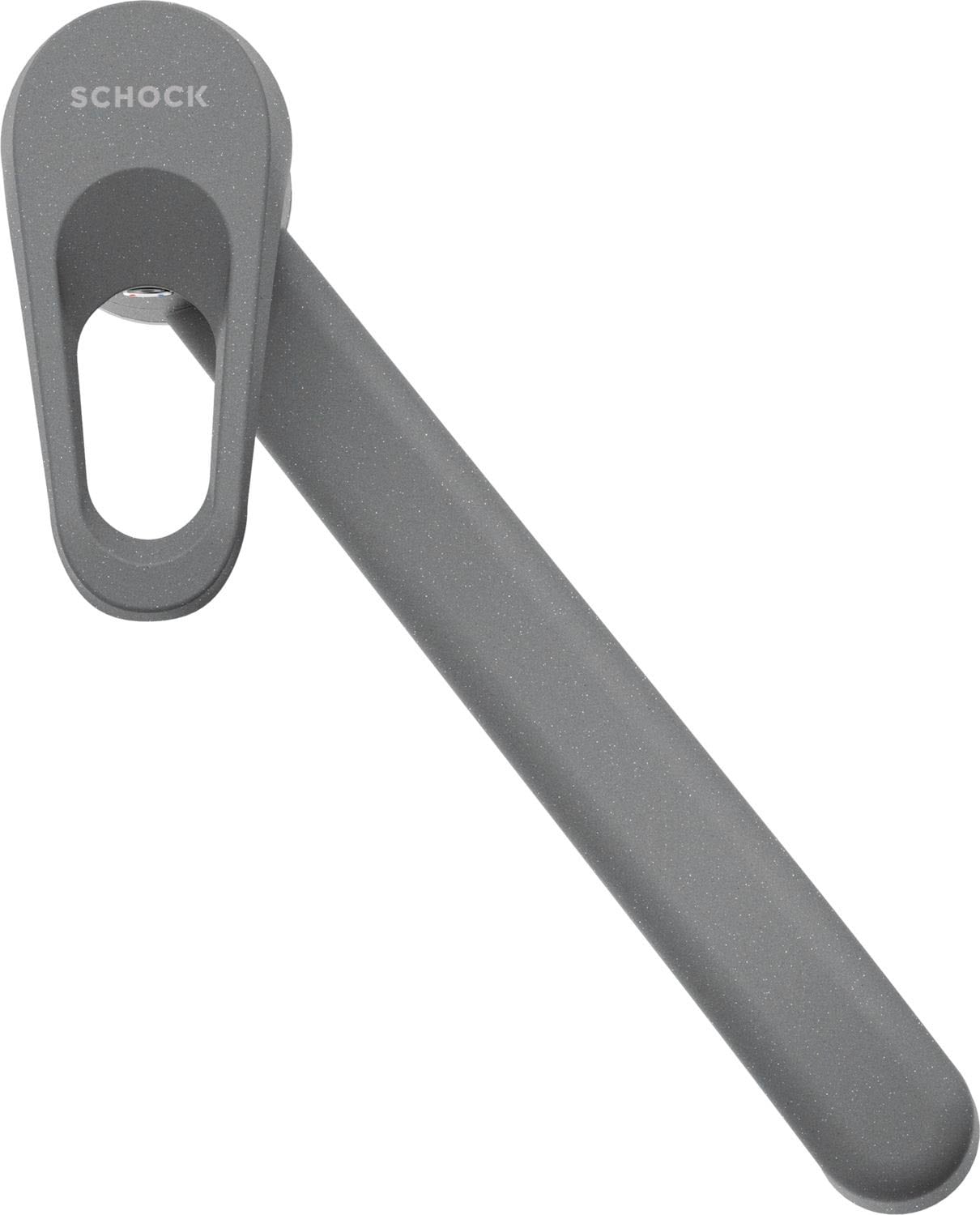 Küchenarmatur SCHOCK "COSMO", grau, B:21,6cm H:16,8cm Ø:4,9cm, Messing, Armaturen, Küchenarmatur, Festauslauf, Wasserspar-Perlator, Schwenkbereich 360