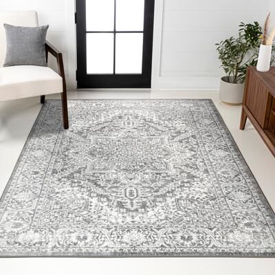 JONATHAN Y Traditional Persian Vintage Medallion Area Rug