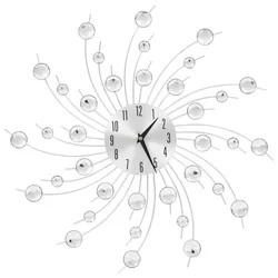 vidaXL Wanduhr mit Quarzwerk Modernes Design 50 cm