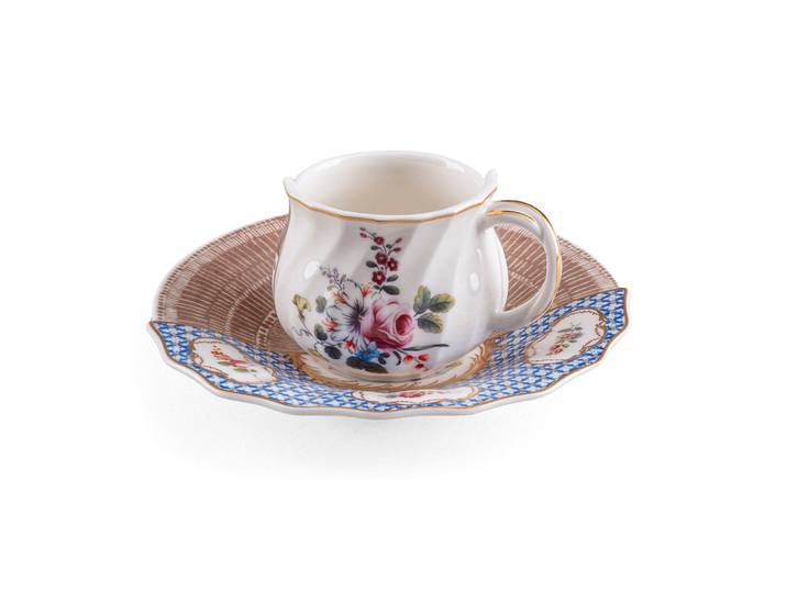Seletti - Tasse à café Hybrid - Multicolore - Porcelaine - Designer Studio CTRLZAK