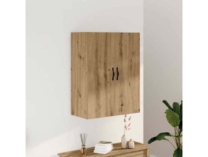 SALE 2025 Vitrine suspendue cuisine - Armoire murale chêne artisanal 69 5x34x90 cm - bois d'ingénierie 26 4 Kg 8057