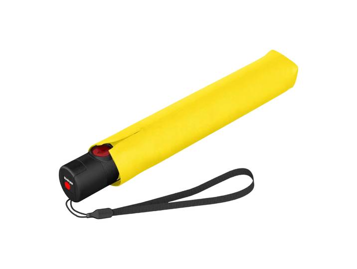Regenschirm Ultra Light Duomatic, Knirps, gelb, Textil
