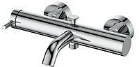 Fukana stile Wannenarmatur 24654750 chrom, Aufputz