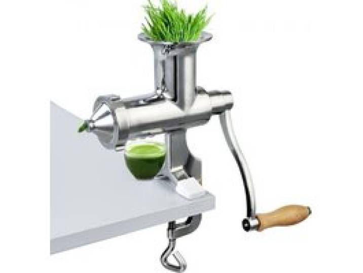 VEVOR Extracteur De Jus Manuel, Presse Fruit Manuel, Presse-agrumes manuel d'herbe de blé, pour extraire l'herbe de blé/les légumes/l'aloès/le céleri/le chou/les pommes/les raisins/les oranges