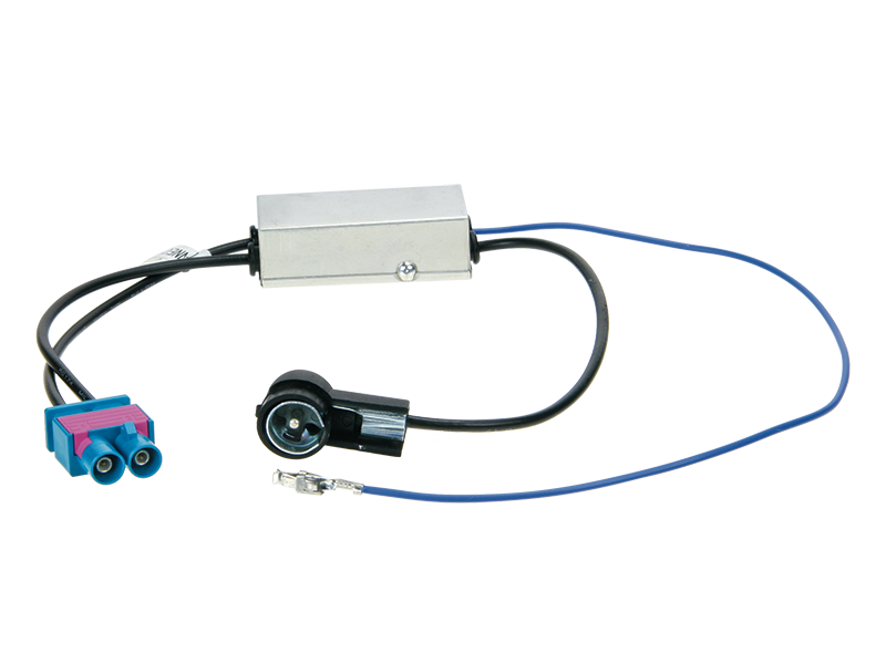 ACV Audi / VW ISO-Antennenadapter Doppel-Fakra (Z) mit Phantomeinspeisung und Diversity