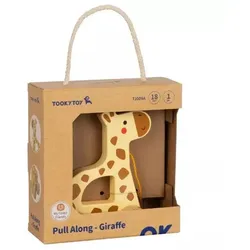 Tooky Toy: Ziehbare Holz-Giraffe