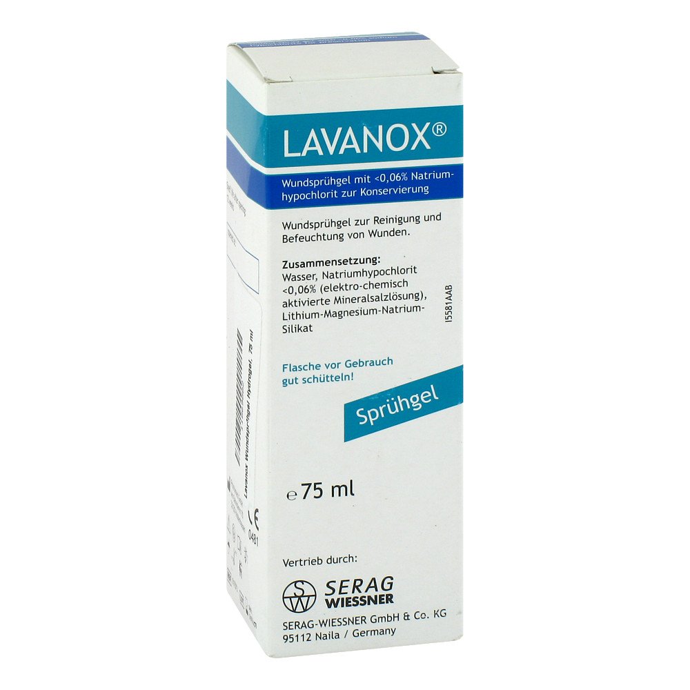 SERAG-WIESSNER GmbH & Co.KG Lavanox Wundsprühgel Hydrogel 11869882