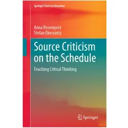 Source Criticism on the Schedule, Fachbücher von Stefan Ekecrantz, Anna Rosenqvist