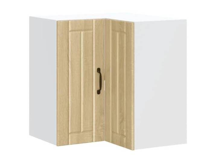 Helloshop26 Eckschrank für die Küche, modern, optimiert, 57 x 57 x 60 cm, Eichenholz, Sonoma 02_0050205