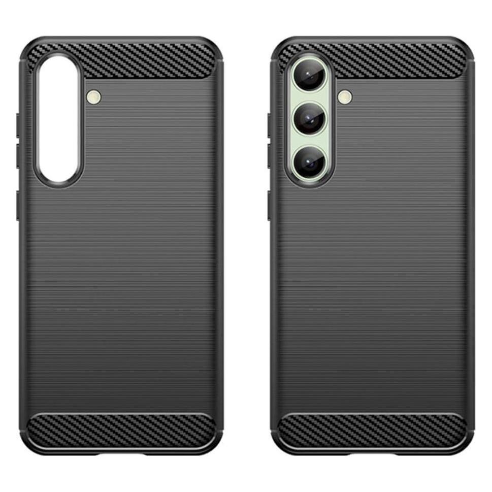 Cover-Discount FE - Metall Carbon Look Hülle (Samsung Galaxy S24 FE) (49738613)
