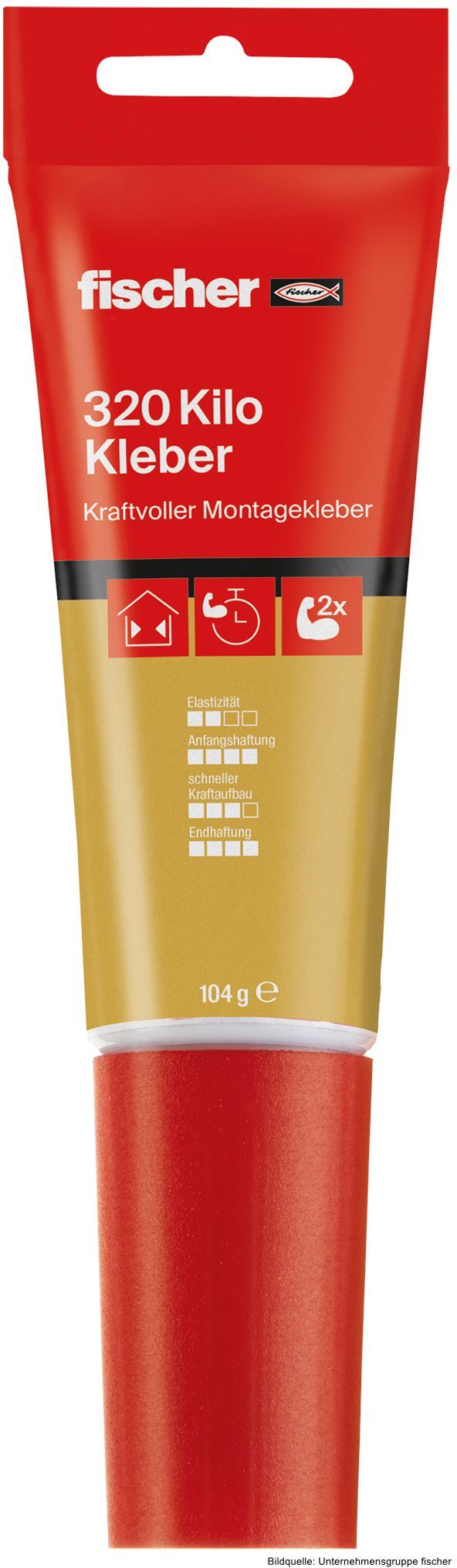 fischerwerke fischer 320 Kilo Kleber, 80 ml
