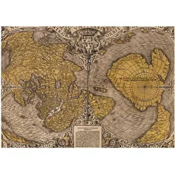 FOTOTAPETE 208x146 cm - Historische Kartographie