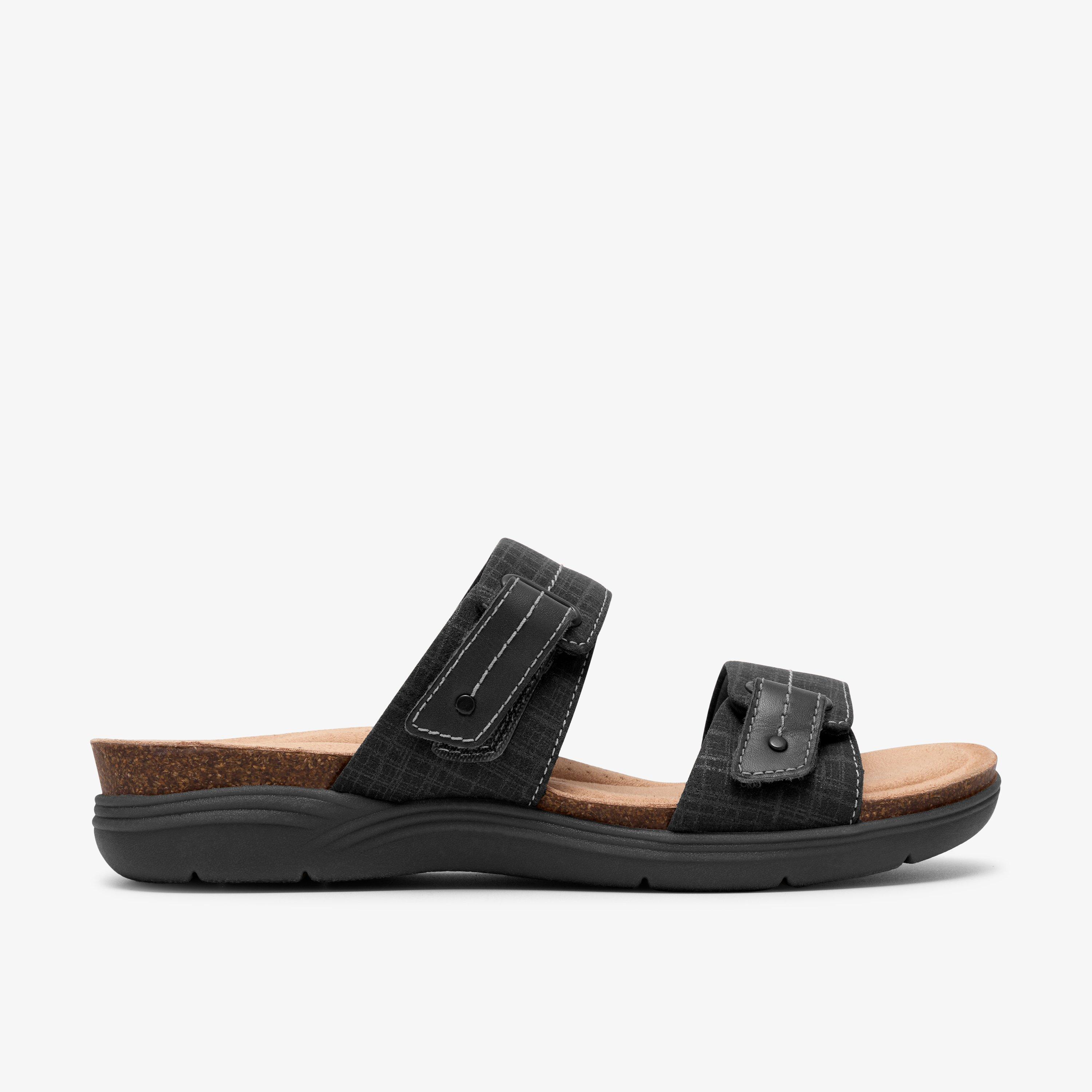 April Dusk Schwarze Interest Sandalen