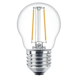 PHILIPS LED Classic E27 2W (25W) 250lm Tropfen klar