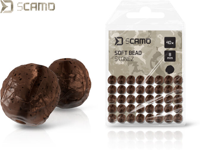 Perles amortisseurs Delphin sCAMO STONEZ / 60pcs 6mm 6mm