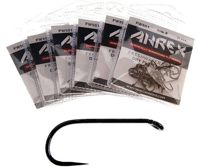 Ahrex Fw501 Dry Fly Traditional Barbless-18