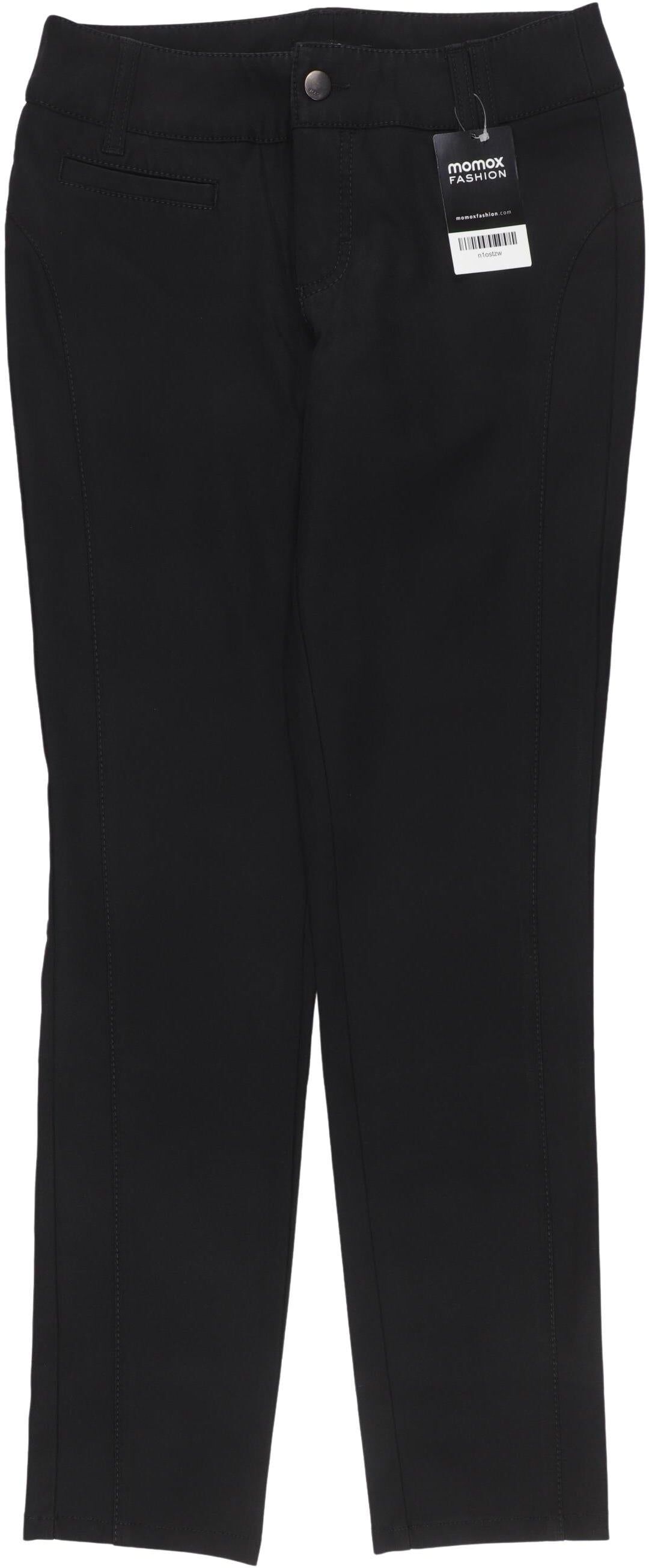 MAC Damen Stoffhose, Schwarz, Gr. W26, kein / Etikett - Second Hand