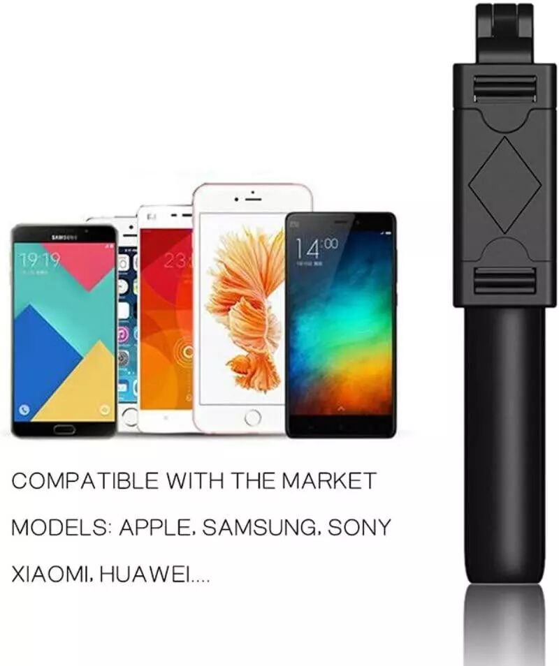 INF Selfiestick und Tripod mit Bluetooth Fernbedienung
