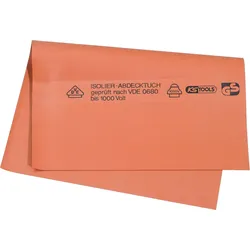 KS Tools Gummi-Abdecktuch mit Schutzisolierung, Stärke 1,0 10-Meter-Rolle - 117.1657