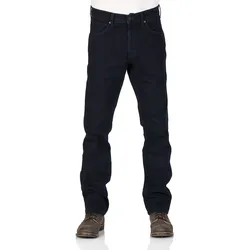 Wrangler Herren Jeans Greensboro - Regular Fit - Blau - Black Back - Black Back (W15QQC77D) - 40W / 30L