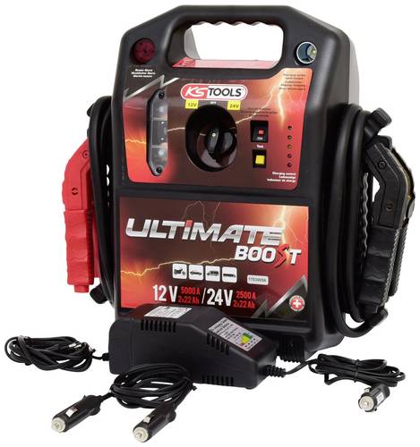 KS Tools Schnellstartsystem 550.1820 Starthilfestrom (12 V)=1700A Starthilfestrom (24 V)=2500A