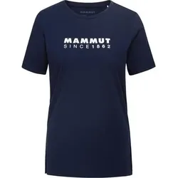 MAMMUT Damen Shirt Mammut Core T-Shirt Logo, Größe L in Blau Blau
