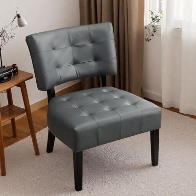 "27"" Boucle Tufted Accent Chair with Oversized Seating and High-Density Foam and Kiln-Dried Hardwood Frame"