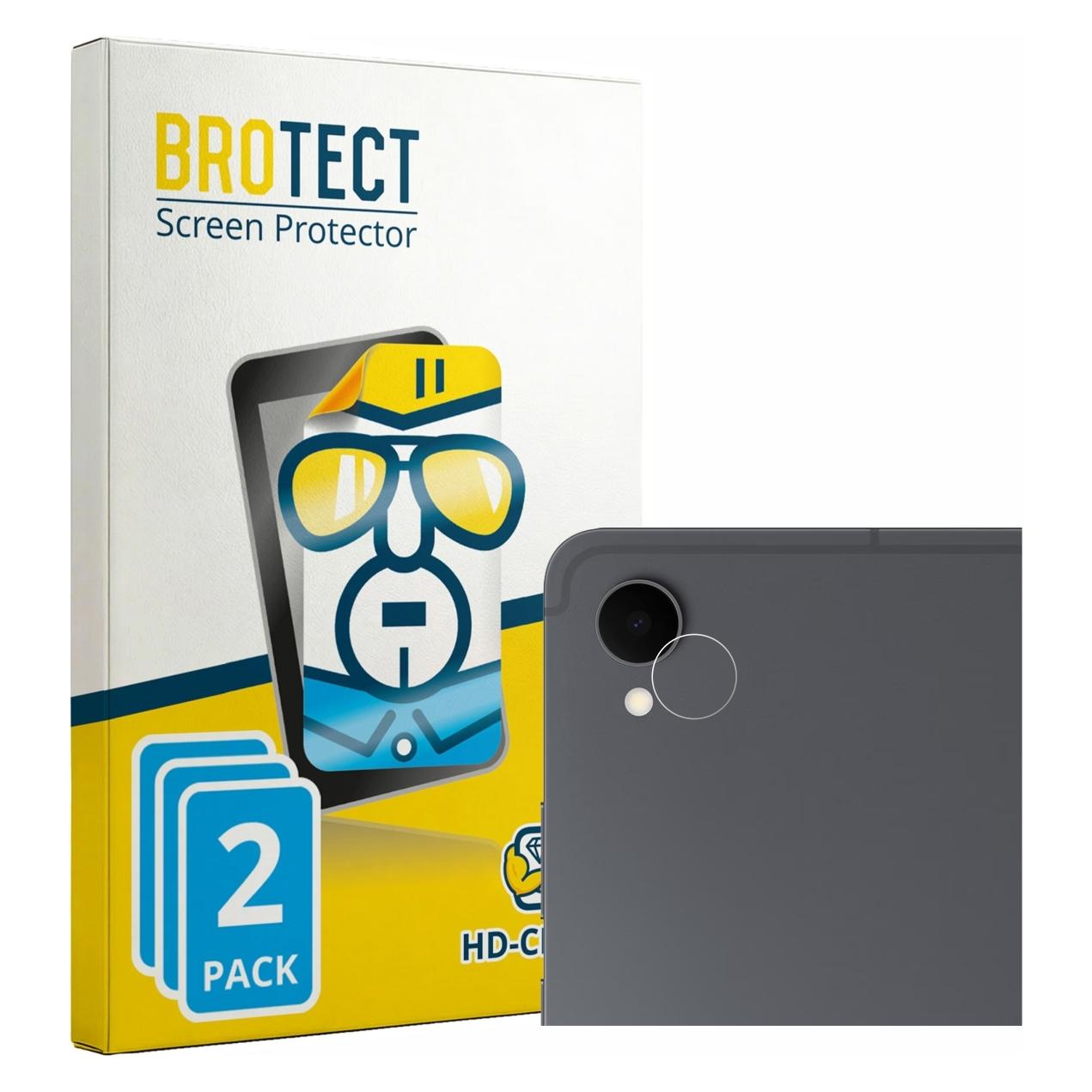 Brotect Schutzfolie für Samsung Galaxy Tab S12 Plus (NUR Kameraschutz) Displayschutz Displayschutzfolie (2 Stk., Samsung Galaxy Tab S12+) (1865290)