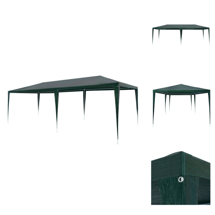 vidaXL Partytent 3x6 meter, PE, groen