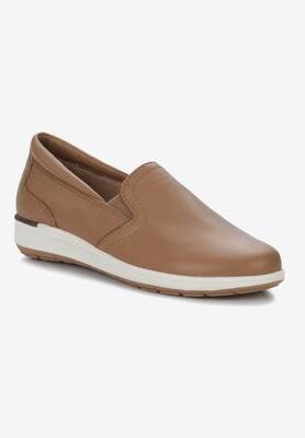 Women's Orleans Sneaker by Ros Hommerson in Almond Tumbled Leather (Size 10 M)