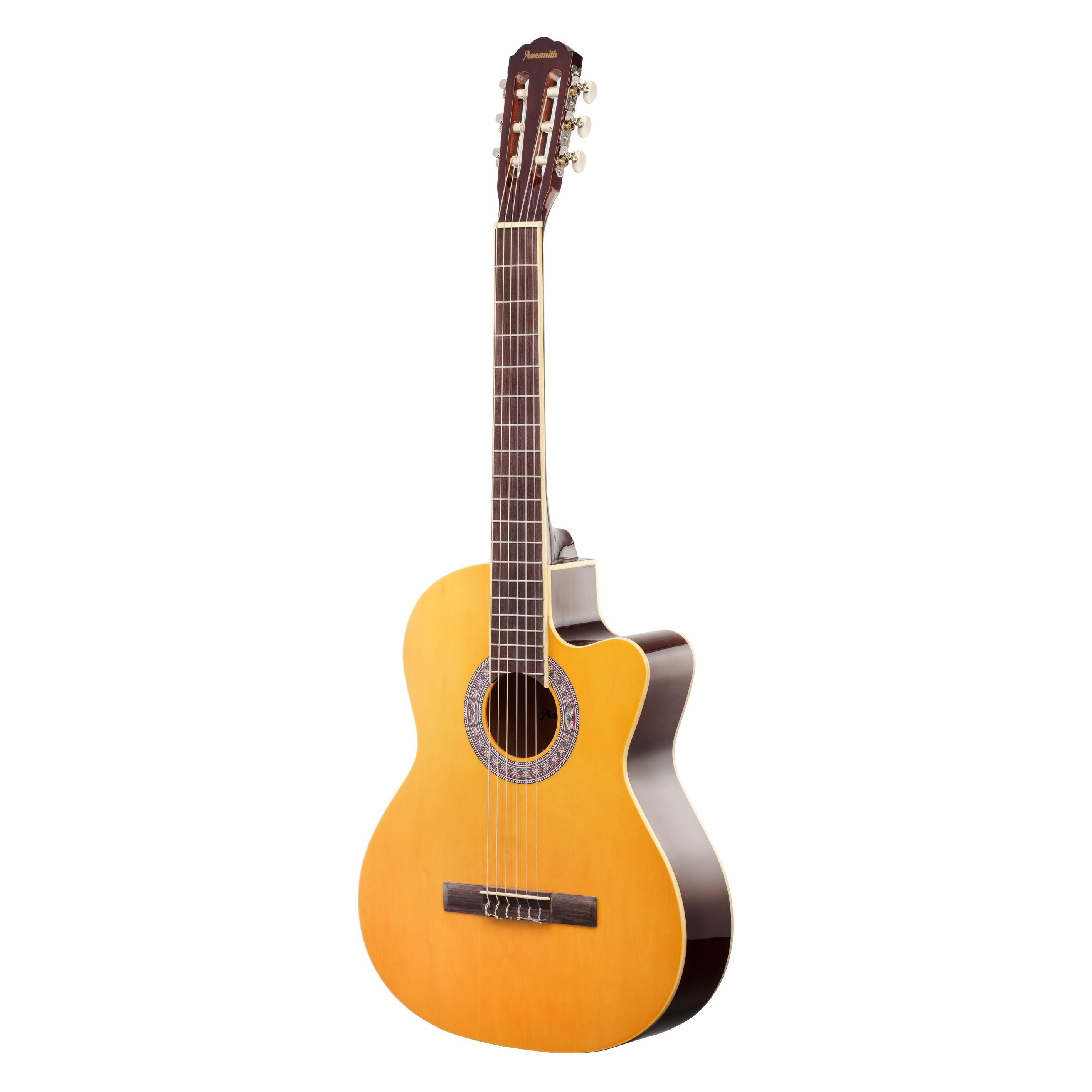 Axesmith Classic Cutaway 39" klassinen akustinen kitara (Akustik Gitarre) (CL39CA)