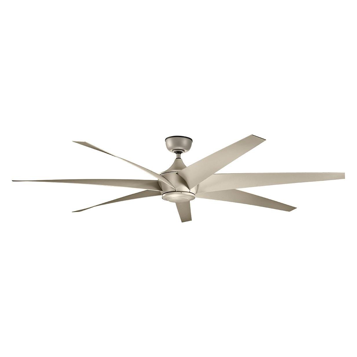 Elstead Lighting Lehr leiser Deckenventilator Ø203cm DC-Motor IP44 Aussenbereich + Fernbedienung (32836482)