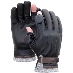 VALLERRET Fotohandschuhe Djuke schwarz L