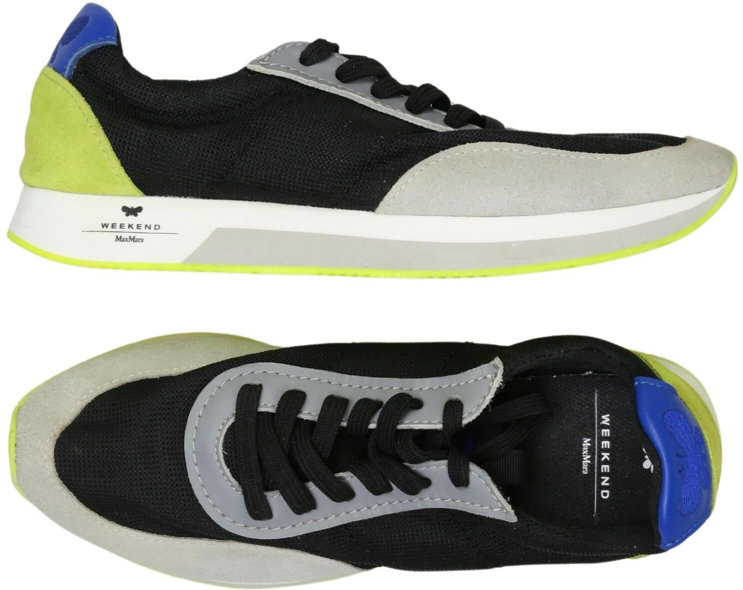 Weekend Max Mara Damen Sneaker, Neon, Gr. EU 39, Leder - Second Hand