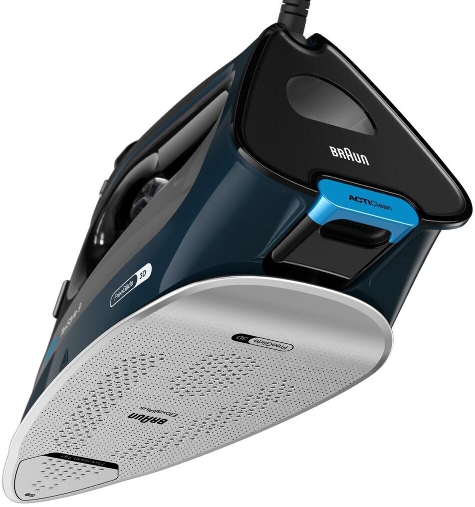 Dampfbügeleisen BRAUN "TexStyle 9684 DB", blau (dunkelblau), B:32cm H:15cm, Bügeleisen, Dampfbügeleisen dunkelblau Einheitsgröße